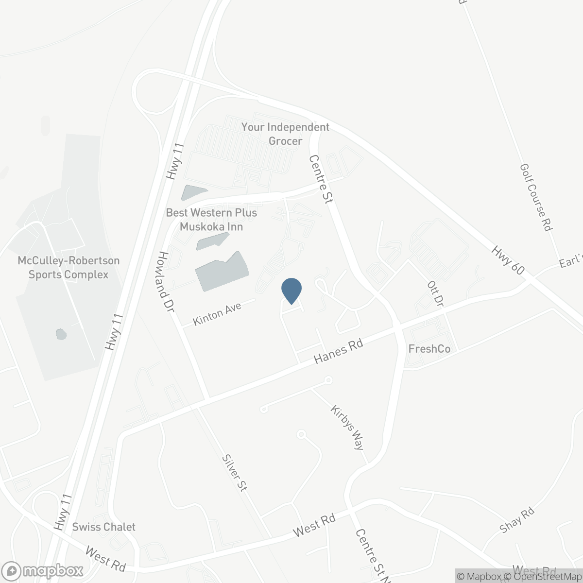 53 JACK STREET, Huntsville, Ontario P1H 0G4